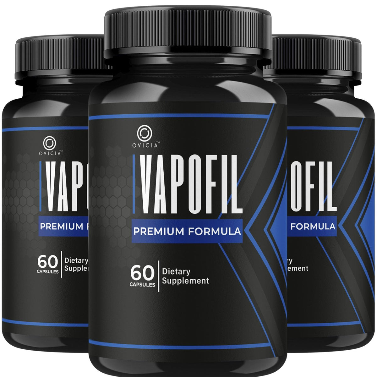 (3 Pack) Vapofil Capsules - Official Vapofill Pills Advanced Premium Formula Support Maximum Strength, All Natural Ingredients Vitamins For Overall Health & Wellness Reviews, 180 Capsules For 3 Months
