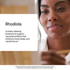 Thorne Rhodiola, 100 mg Rhodiola Rosea Extract, 60 Capsules