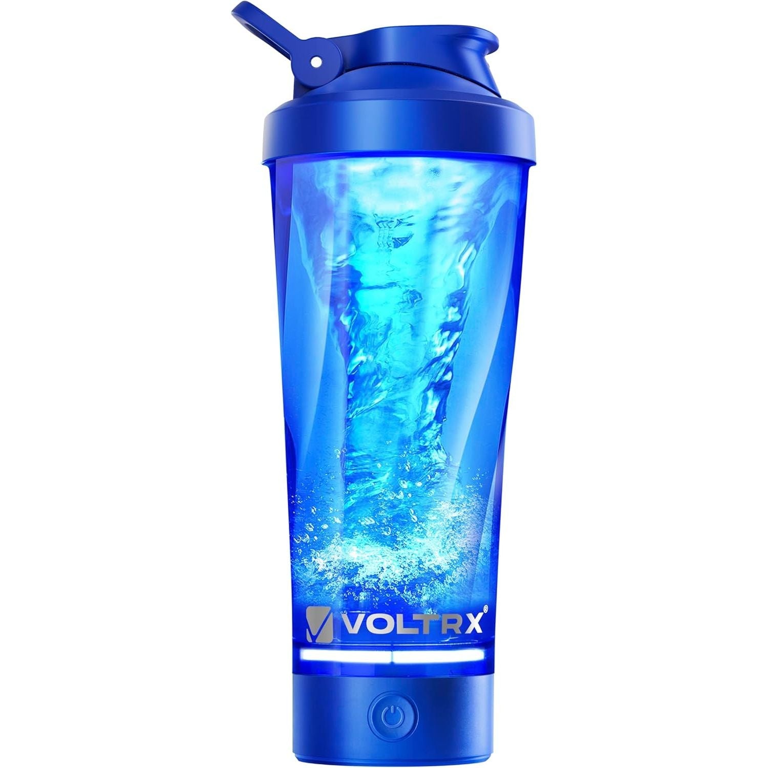 Buy now VOLTRX Premium Electric Protein Shaker Bottle, Made with Tritan - BPA Free - 24 oz Vortex Portable Mixer Cup/USB Rechargeable Shaker Cups for Protein Shakes Blue at indiglob india