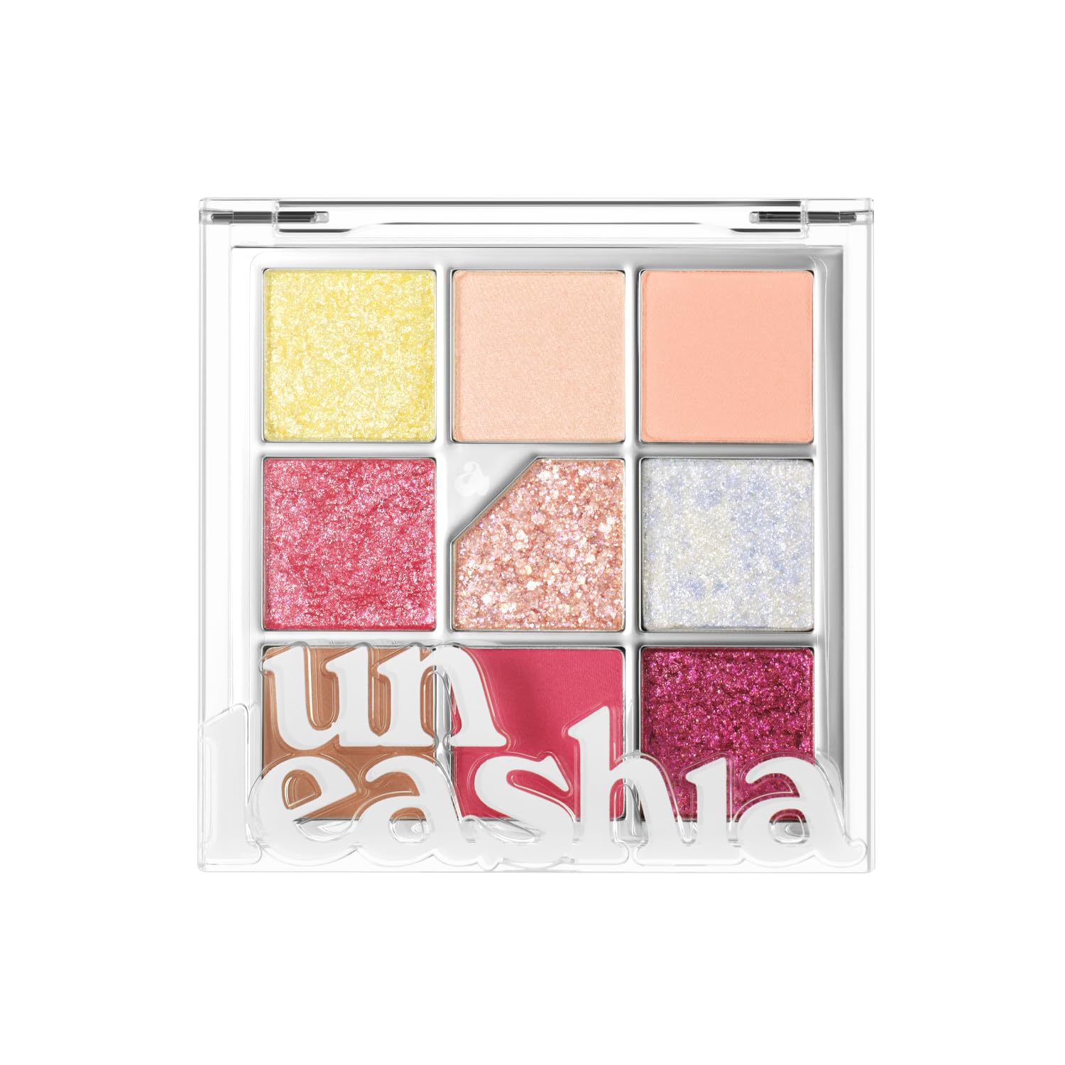 Buy now UNLEASHIA Glitterpedia Eye Shadow Palette NO1 - Shimmer Eyeshadow Palette with Versatile Glitter Textures - Eye Makeup Palette for Brown Eyes, Blue Eyes - Paletas de Sombras para Ojos NO.7 All of Peach Ade at indiglob india