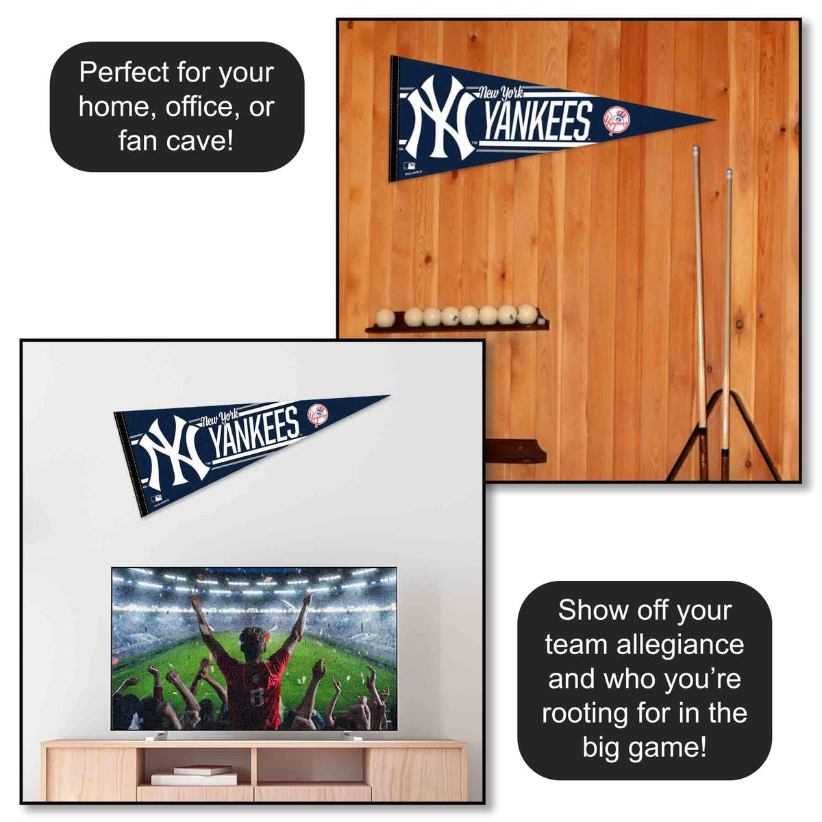 NY Yankees Large Pennant