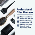 Ship-Shape Professional Comb and Brush Cleaner (2 lbs) – Heavy Duty Hair Brush Cleaner Powder – Removes Hair Color, Oils & Hairspray Residue – Safe for Brushes, Rollers & Salon Surfaces