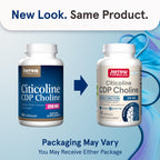Jarrow Formulas Citicoline CDP Choline 250 MG, CDP Choline Supplement Supports Brain Health, Performance and Memory, 60 Capsules, Up to a 60 Day Supply (Pack of 12)