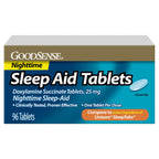 Good Sense Sleep Aid Tablets, Doxylamine Succinate 25 mg, 96 Count