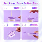 Premom 2 Urine Cups Reusable & Collapsible for Ovulation & Pregnancy Tests