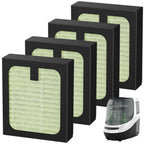 4 Pack HEPA Filter Replacement for Baby Brezza Baby Bottle Washer Pro