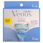 Gillette Venus Intimate Grooming Razors for Women, 6 Razor Blade Refills, Bikini Razors for Women