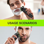 Electric Razor for Men with Magnetic Detachable Head
