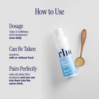 Rho Nutrition Liposomal Collagen Peptides Liquid Supplement | High Absorption Formula, Collagen Peptides, Skin Elasticity, Joint Health & Healthy Aging, 30 Servings