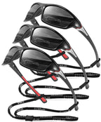 Buy now FAGUMA Sports Polarized Sunglasses For Men Cycling Driving Fishing UV400 Protection at indiglob india