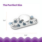 Catstages Nina Ottosson Rainy Day Puzzle & Play Cat Toy Treat Puzzle, 14"