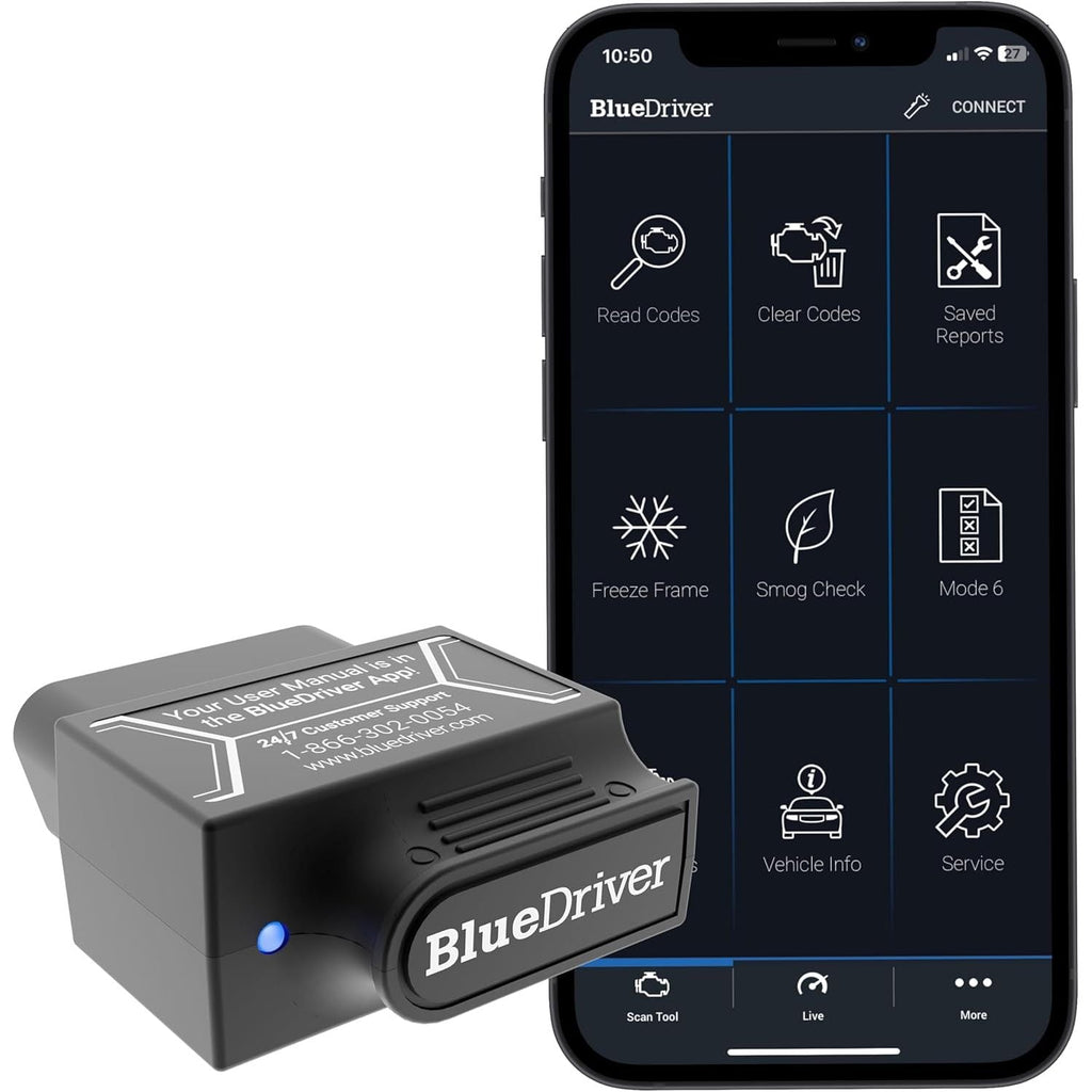 Buy now BlueDriver Bluetooth Pro OBDII Scan Tool for iPhone & Android - No Subscription Fee - OBD2 Car Scanner and Code Reader - Diagnose Check Engine, ABS, SRS, Airbag & 7000+ Issues on Vehicles 1996+ at indiglob india