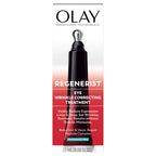 Olay Regenerist Under Eye Cream Roller, Eye Wrinkle Cream, Crows Feet & Bags Treatment, Anti-Wrinkle, Anti-Aging Serum, Fragrance-Free, Hexa-Repair Peptide & Bakuchiol, 0.7oz