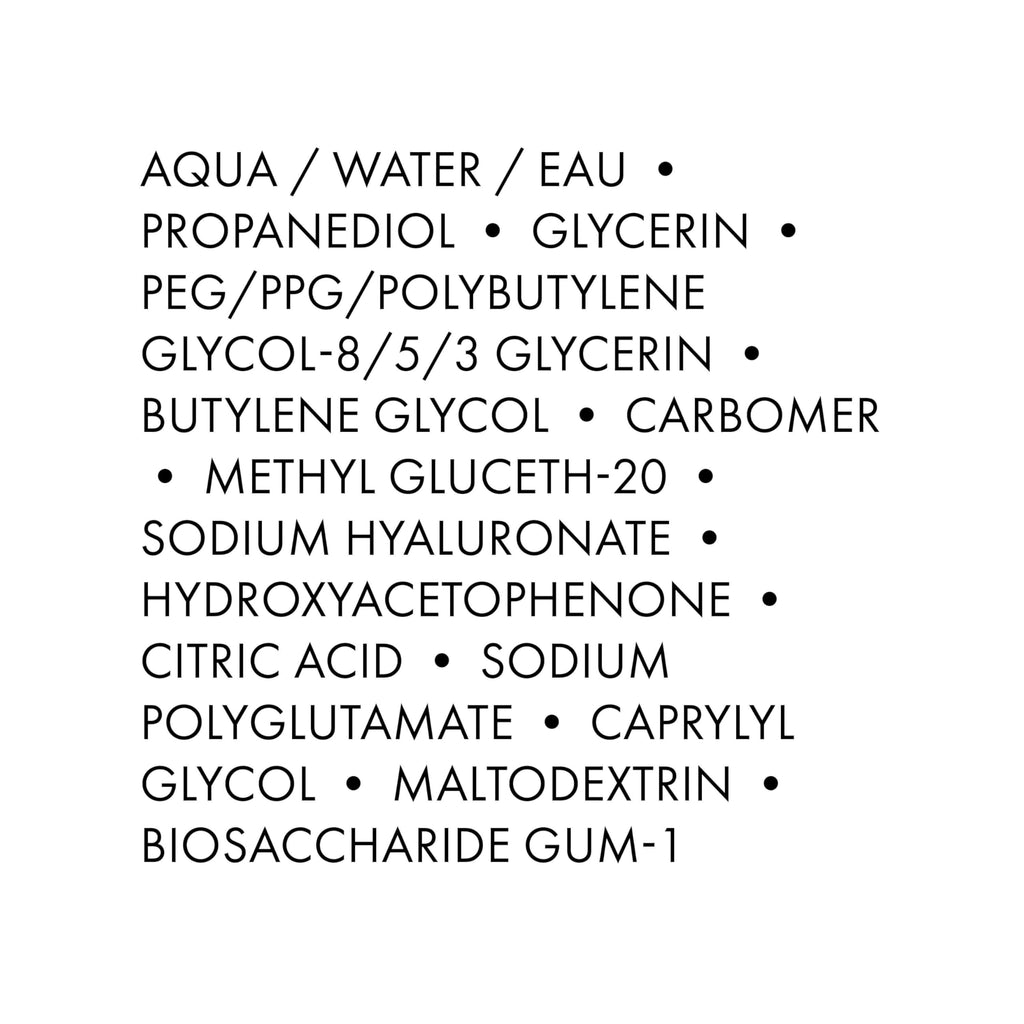 Vichy Mineral 89 Booster, Pure Hyaluronic Acid Serum for Face with Polyglutamic Acid for Skin Barrier Repair, Plumps & Hydrates, Lightweight Hydrating Serum, Oil-Free, Non-Sticky