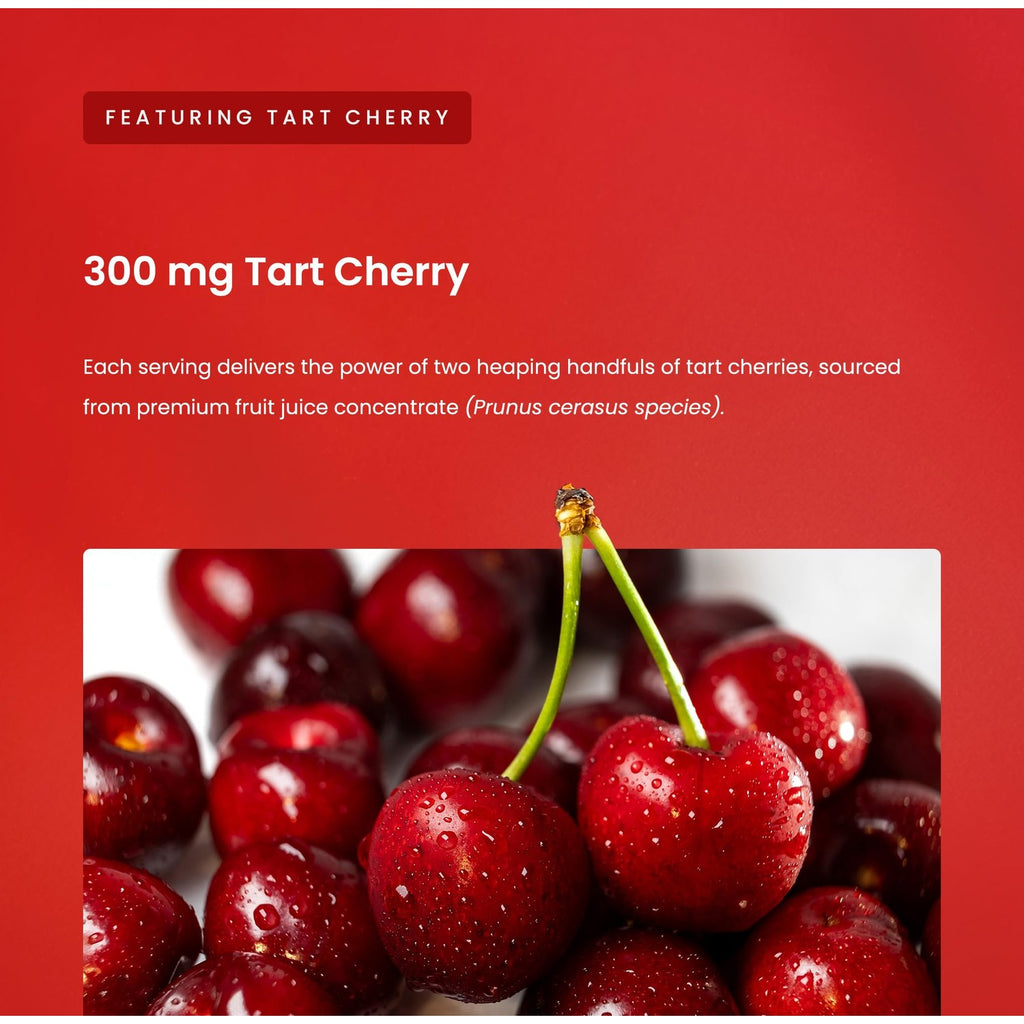 Tart Cherry Gummies with Celery Seed – Potent 10:1 Tart Cherry Extract for Uric Acid Support, Joint Health, Muscle Recovery & Sleep – Vegan Gummies – 120 Count – Third Party Lab Tested, Vegan, Non-GMO