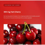 Tart Cherry Gummies with Celery Seed – Potent 10:1 Tart Cherry Extract for Uric Acid Support, Joint Health, Muscle Recovery & Sleep – Vegan Gummies – 120 Count – Third Party Lab Tested, Vegan, Non-GMO