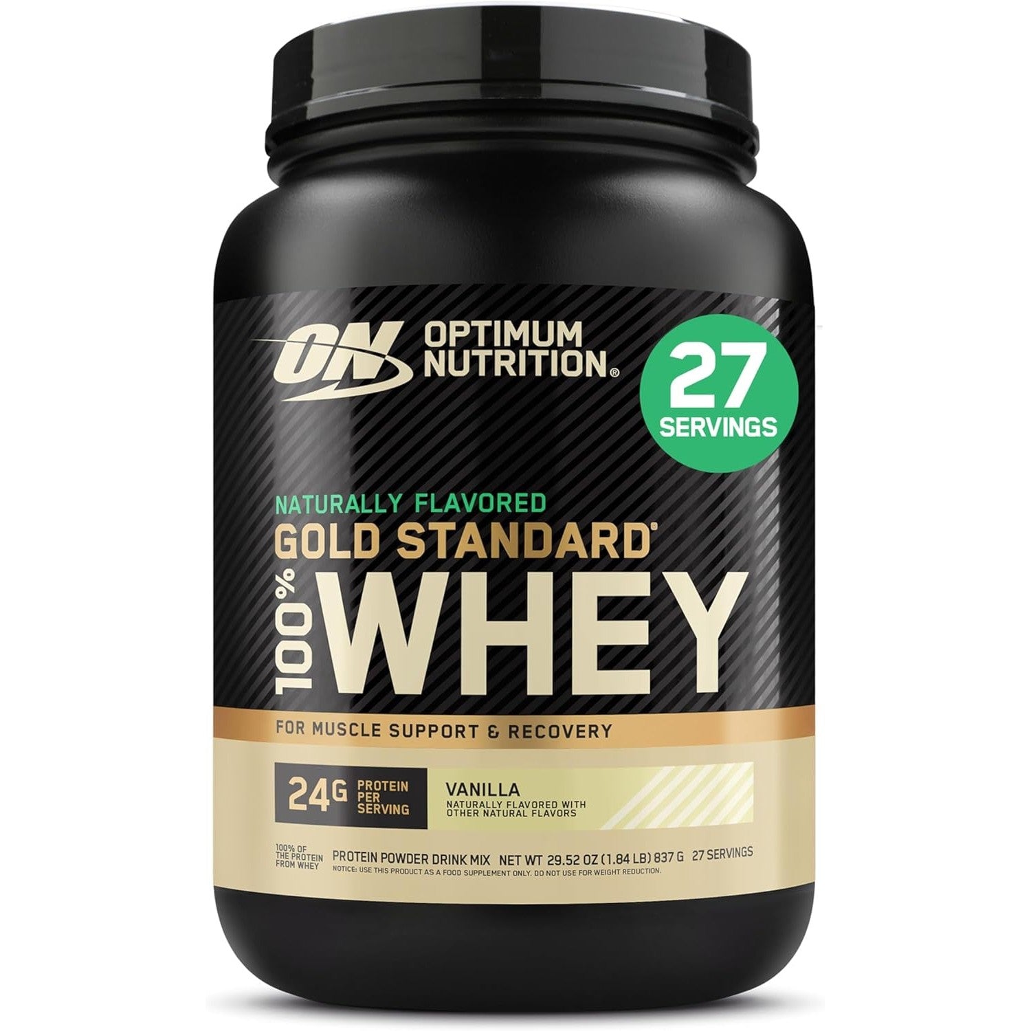 Buy now Optimum Nutrition Gold Standard 100% Whey Protein Powder, Strawberry Banana, 5 Pound (Packaging May Vary) at indiglob india