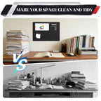 2Pack Magnet Board,17" x 12"Magnetic Board for Wall for Magnets,Display Magnetic Letters,Numbers,Spice Jars,Sticky Notes,and Photos,Suitable for Walls,Refrigerators,Cubicles,Cabinets, and More