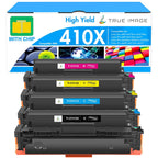 410X Toner Cartridge 4 Pack 410A for HP MFP M477fnw M477fdw M477fdn M452dn