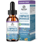Lymphatic Drainage Support Drops – Advanced 11-in-1 Herbal Extract Formula with Echinacea, Dandelion, Elderberry & Milk Thistle – Multi-Herb Liquid for Fluid Balance & Healthy Circulation – 1 Fl Oz