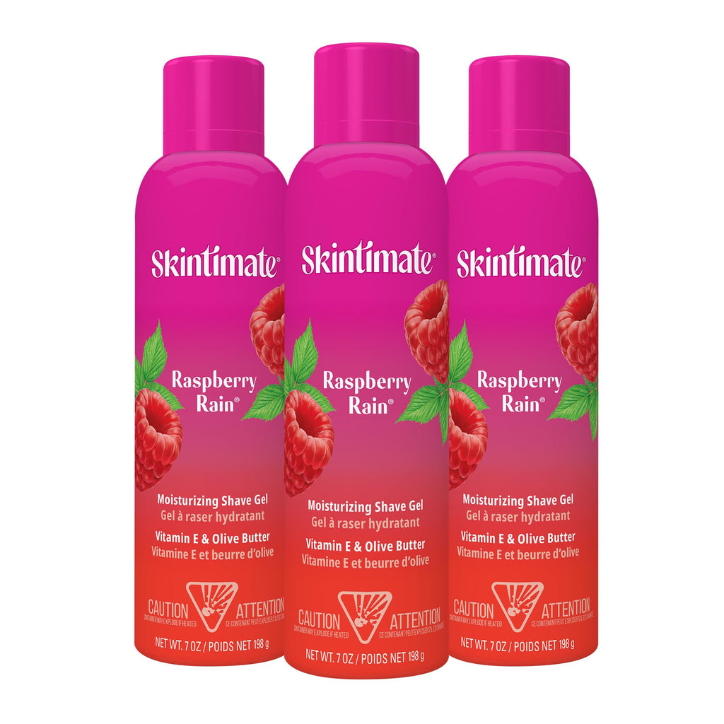 Skintimate Shaving Cream for Women, Shaving Foam, Sensitive Skin Scent, Pack of 3, 7 oz Each