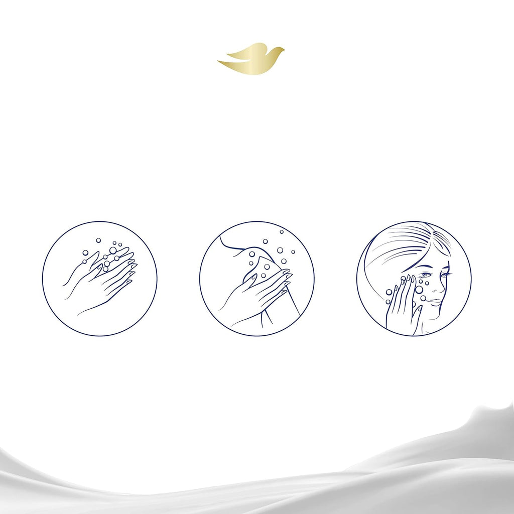 Buy now Dove Beauty Bar Gentle Skin Cleanser Moisturizing, 3.75 oz, 6 Bars at indiglob india