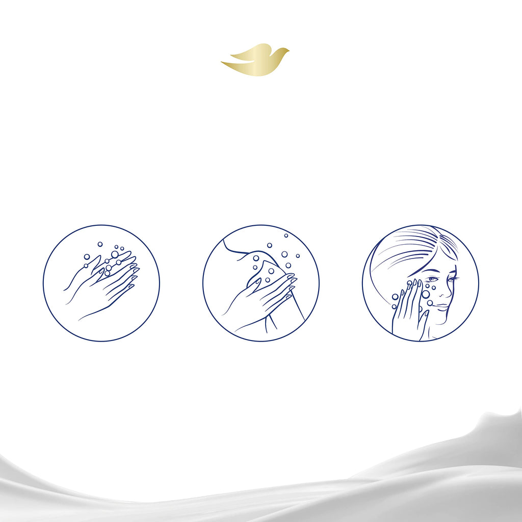 Buy now Dove Beauty Bar Gentle Skin Cleanser Moisturizing For Gentle Soft Skin Care Shea Butter More Moisturizing Than Bar Soap 3.75 oz 14 Bars at indiglob india