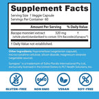 Doctor's BEST Bacopa Capsules, Memory & Focus Support, Vegan, 60 Veg Caps