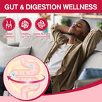 9-in-1 Sugar-free Probiotic Fiber Gummies for Adults Teens, Apple 2 Bottles | Fiber Supplement w/ Psyllium Husk, Bacillus Coagulans, FOS, Inulin, Apple Cider Vinegar for Digestion & Gut, Vegan