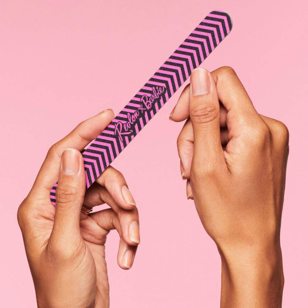 Buy now REVLON File On Nail Shaper, Limited Edition Live Boldly Collection, Pink 2 Count (Pack of 1) at indiglob india