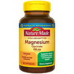Buy now Nature Made Magnesium Glycinate 200 mg per Serving, Magnesium Supplement for Muscle, Heart, Nerve and Bone Support, 60 Magnesium Bisglycinate Capsules, 30 Day Supply at indiglob india
