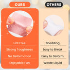 400PCS Lint Free Nail Wipes with Dispenser - Gel Nail Polish Remover Wipes with Acetone Dispenser,Lash Extensions Glue Cleaning Wipe with 1PCS Empty Pump Dispenser Bottle Nail Supplies