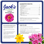 JR Peters Inc Jack's Classic 10-30-20 Blossom Booster Water-Soluble Fertilizer - 1.5lbs