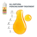 BASE LABORATORIES Piercing Keloid Bump Duo, Bump Solution Oil & Removal Gel