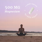 Magnesium Citrate Complex 500 MG, Constipation, Calm & Relaxation Support | High Absorption Magnesium Supplement, Digestion Support, Citrato de Magnesio, Non-GMO & Soy-Free, 60 Mag Citrate Capsules