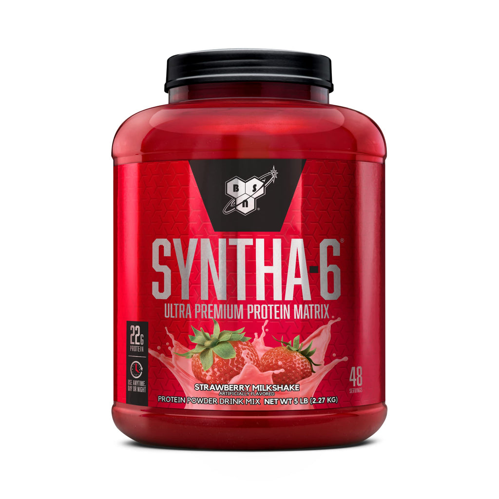 Buy now BSN SYNTHA-6 Whey Protein Powder with Micellar Casein, Chocolate Milk Protein Isolate Powder, Chocolate Milkshake, 97 Servings (Package May Vary) at indiglob india