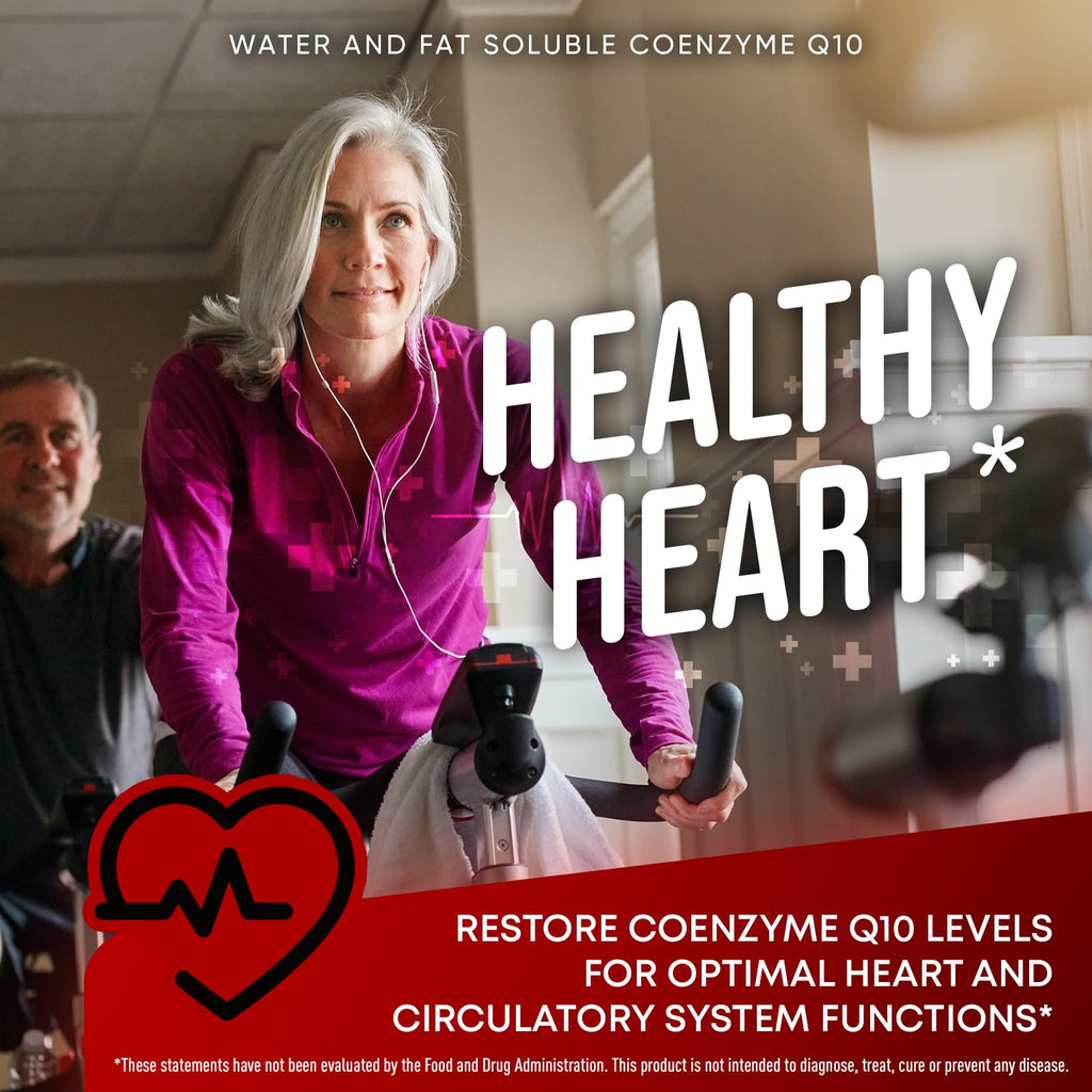 CoQ10 400mg Softgels - High Absorption Co Q10, 400mg Softgels for Heart Health & Energy Production - Enhanced Co Q 10 Supplement with Antioxidants and Flaxseed Oil - CoQ10 400 mg per Serving
