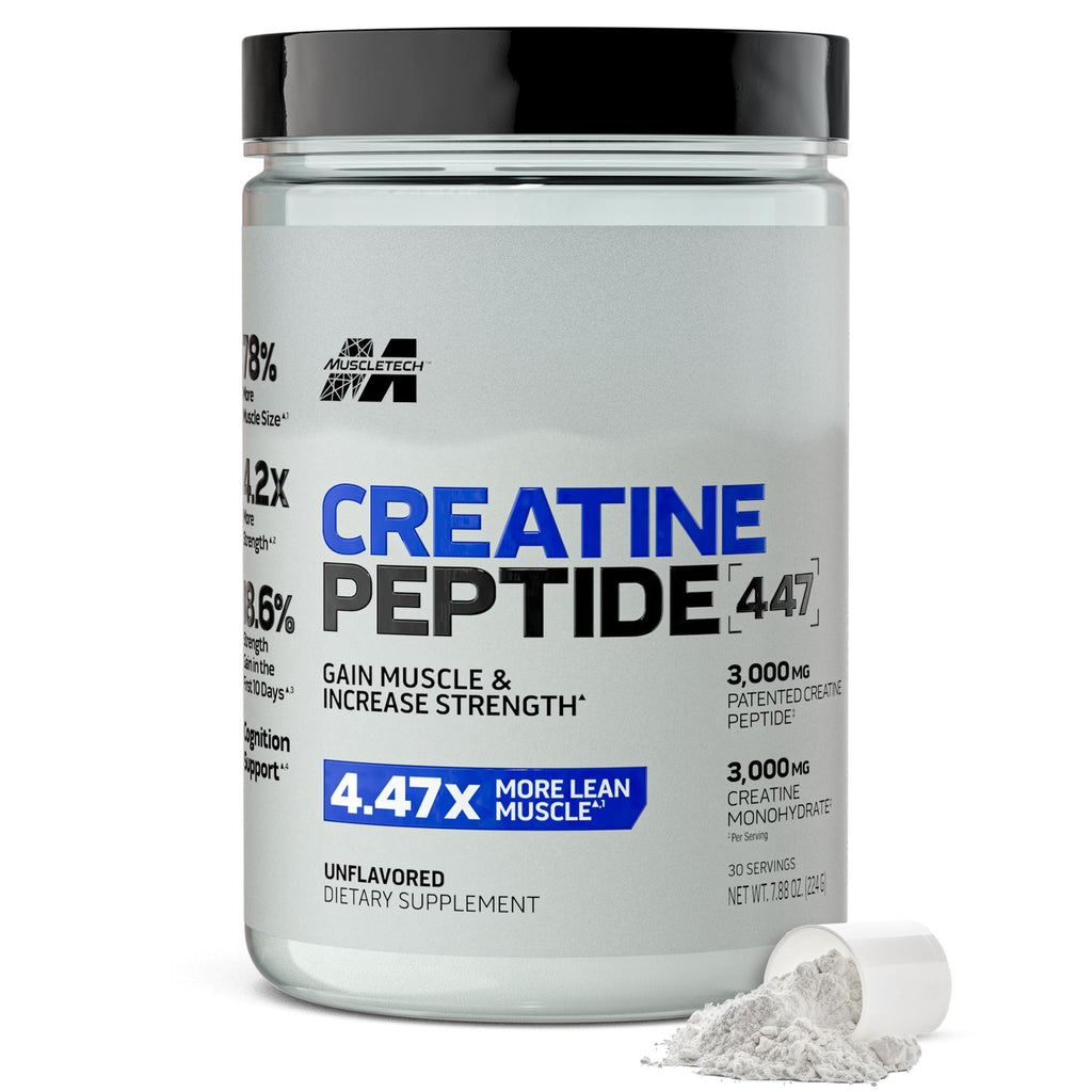 MuscleTech Creatine Peptide Powder - 3000mg of Creatine Monohydrate