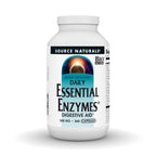 Source Naturals Daily Essential Enzymes, 500 mg - 60 Capsules | Bio-Aligned Digestive Aid Support for Digestion, Gas, Constipation & Bloating Relief*