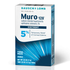 Muro 128 Corneal Edema Eye Ointment 5% Sodium Chloride, 0.25 oz 2-Pack