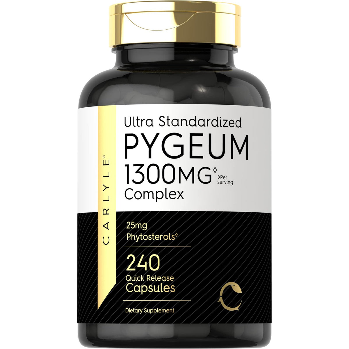 Carlyle Pygeum Supplement | 240 Capsules | with Africanum Bark Extract