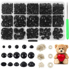 Buy now Yexixsr 566PCS Safety Eyes and Noses for Amigurumi, Stuffed Crochet Eyes with Washers, Craft Doll Eyes and Nose for Teddy Bear, Crochet Toy, Stuffed Doll and Plush Animal (Various Sizes) Default at indiglob india