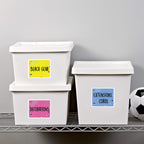 Avery Printable Shipping Labels with Sure Feed, 3-1/3" x 4", White, 150 Blank Mailing Labels (5264)