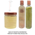 Ritual Botánico Keratina Orgánica set includes a mask, shampoo, and plex treatment bottles. Verified by CuratCart.