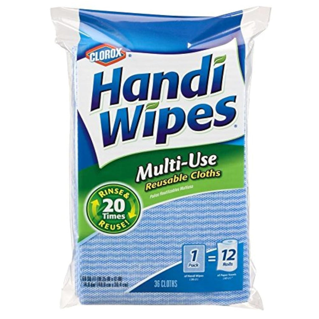 Buy now Handi Wipes Clorox Multi-Use Reuseable Cloths, 36 Count at indiglob india
