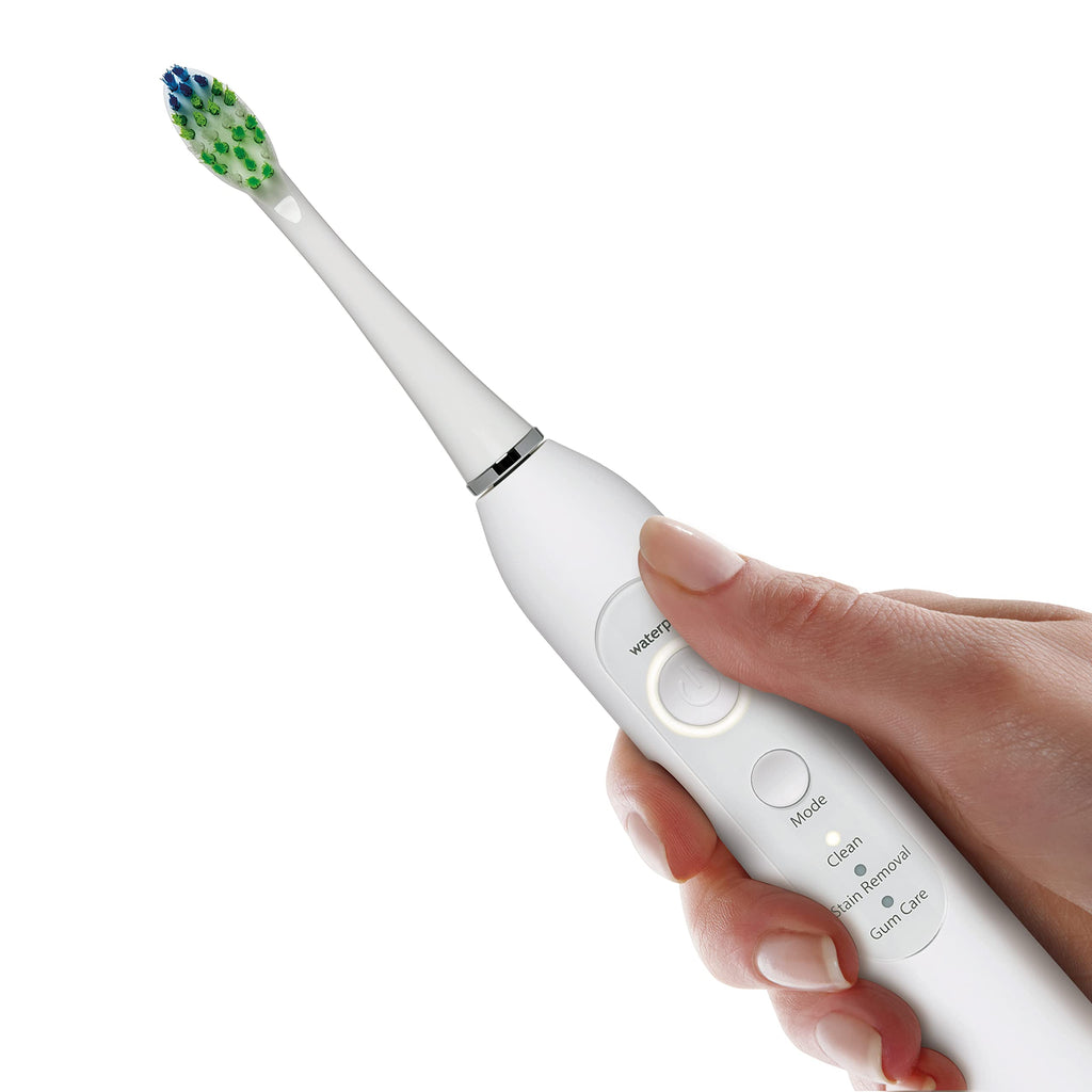 Waterpik Sensonic Replacement Contour Brush Heads, 3 Toothbrush Heads, White STWB-3WW-B