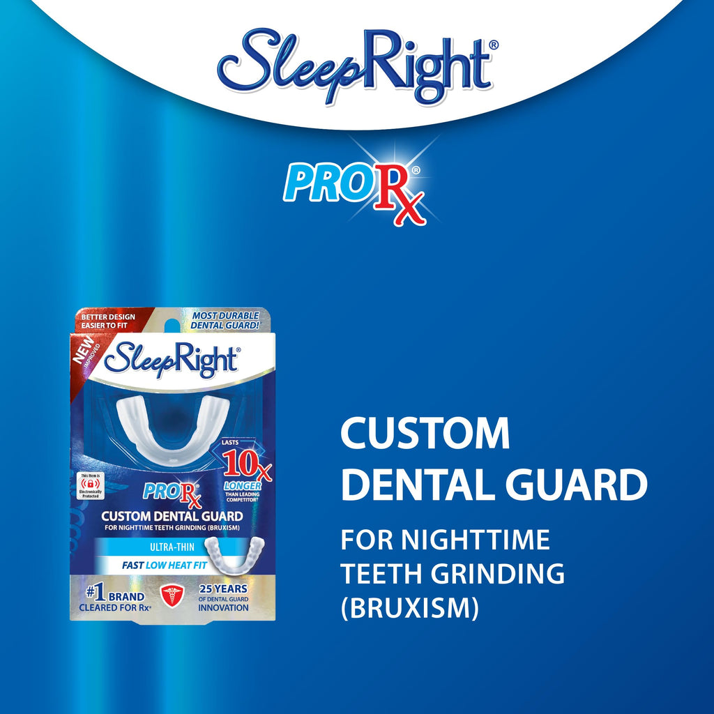 SleepRight ProRx Custom Fit Dental Guard for Teeth Grinding and Clenching