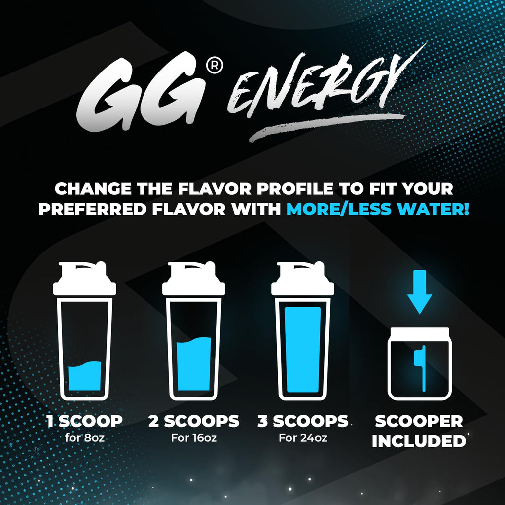 Gamer Supps GG Energy - Blo'hole Blast by Shylily (100 Servings) - Keto Friendly Gaming Energy and Nootropic Blend, Sugar Free + Caffeine + Vitamins + Immune Support, Powder Drink