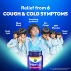 Buy now Vicks Vaporub Relief from Cold, Cough, Blocked Nose, Headache, Body ache, Muscular Stiffness and Breathing Difficulty, 105ml at indiglob india