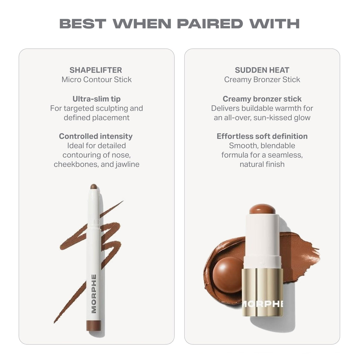MORPHE M243 Slanted Cream & Liquid Contour Brush (1 Count)
